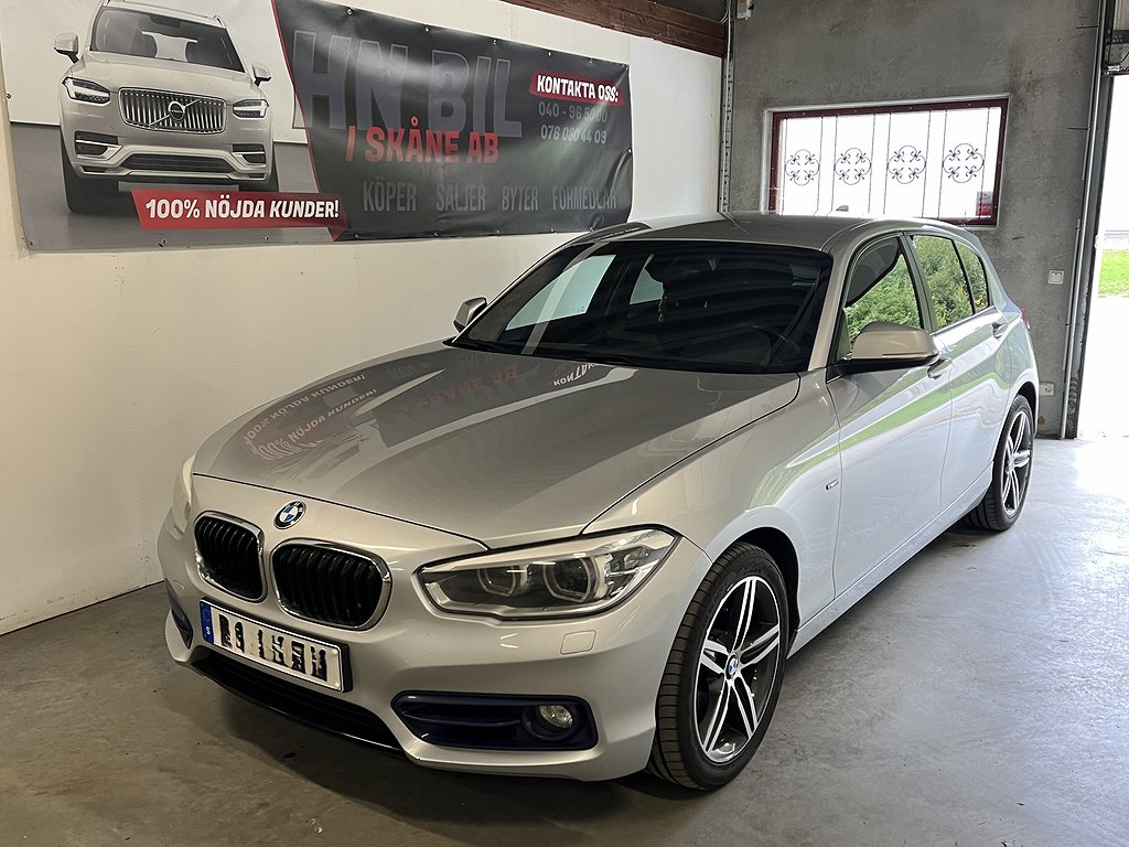 BMW 120 d 5-dörrars 190HKSteptronic svensksåld 