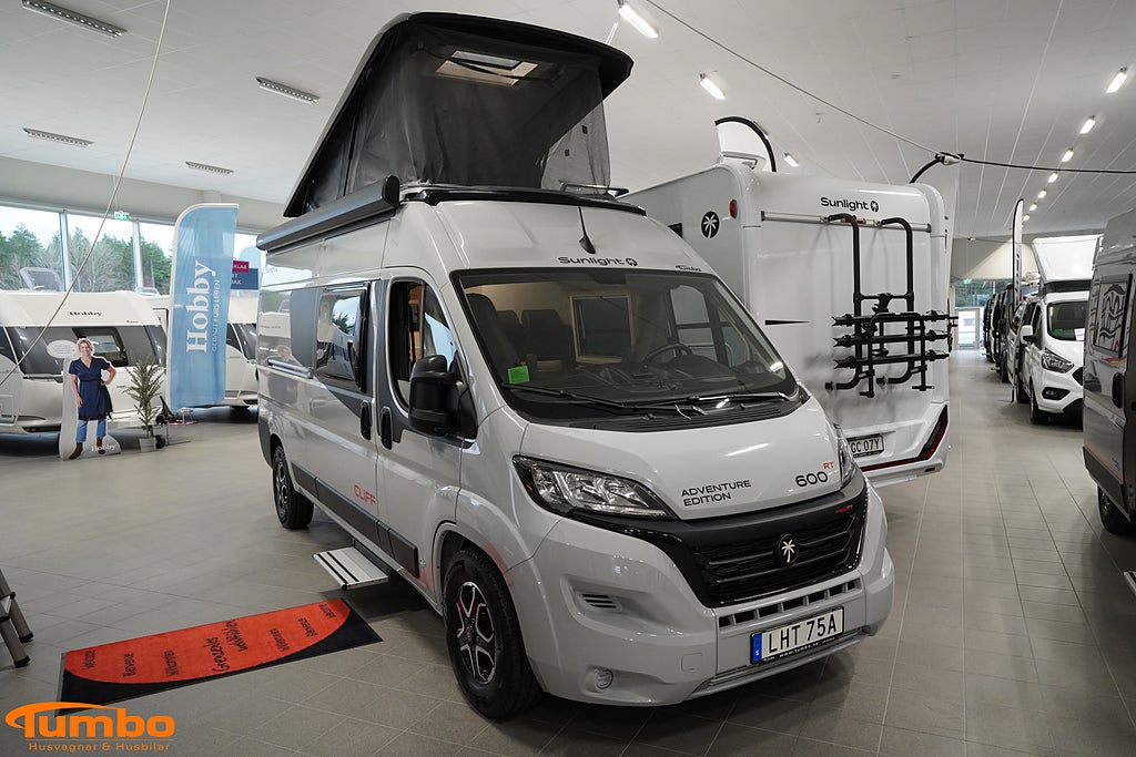 Sunlight Cliff 600 RT, solcell 