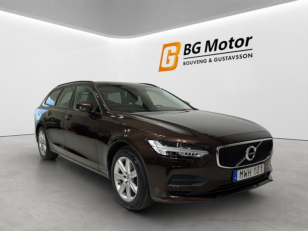 Volvo V90 D3 150HK AWD  Aut Nyservad/Dragkrok/Värmare/Backkamera