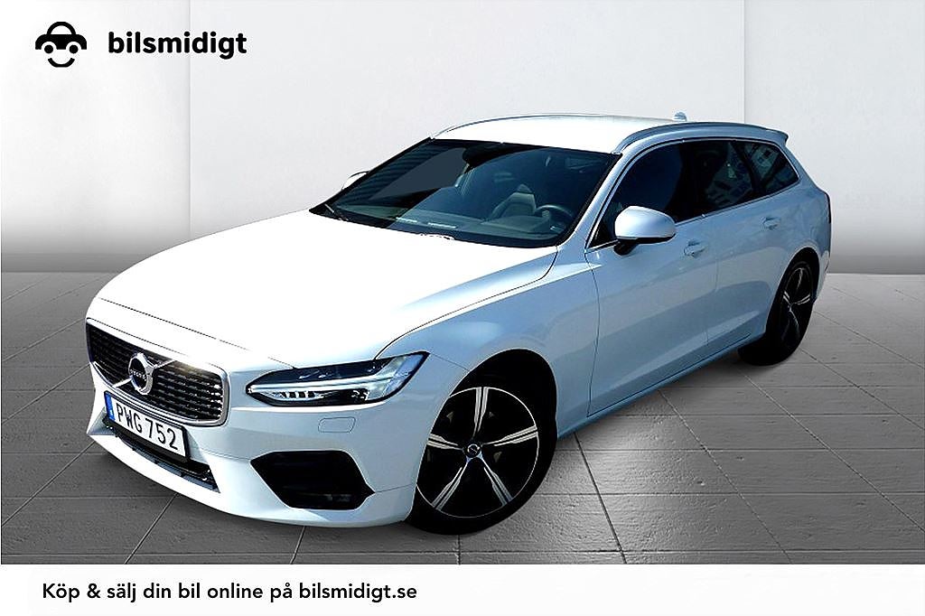 Volvo V90 D3 R-Design Klimatpkt Värmare Läder/Alcantara Keyless