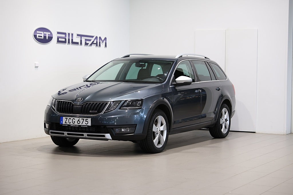 Skoda Octavia Combi Scout 2.0 TDI 150 4X4 DSG Drag Värmare