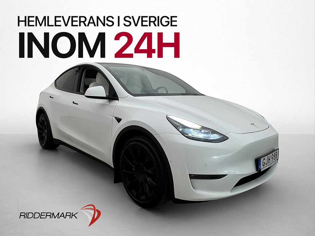 Tesla Model Y Long Range AWD Pano Kamera Adp-Fart Läder