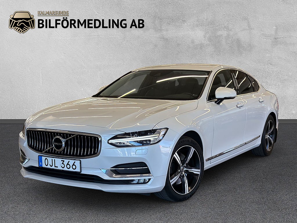 Volvo S90 D4 Inscription B-Kam D-Värm Drag Skinn Navi Nybesiktad