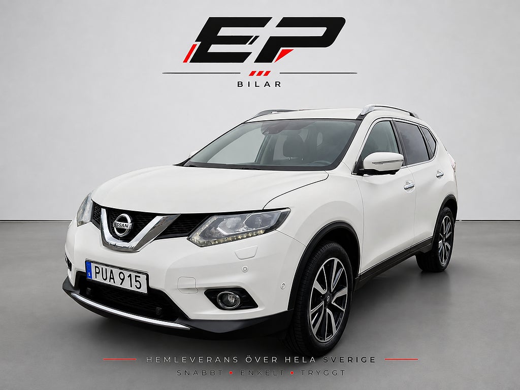 Nissan X-Trail 7 Seats 1.6 dCi DPF XTRONIC-CVT|Skinn|GPS|Kamera|Pano