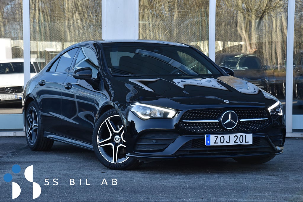 Mercedes-Benz CLA 180 7G-DCT AMG NIGHT KAMERA GPS 360-SENS CARPLAY 136HK