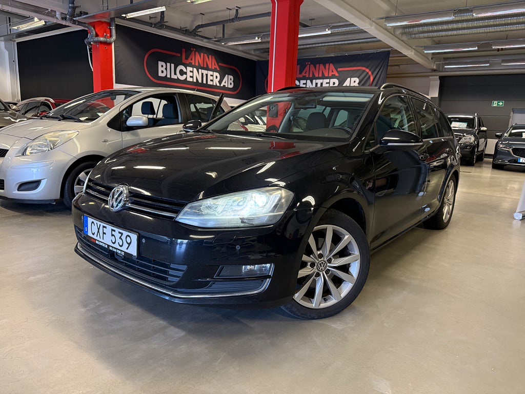 Volkswagen Golf SB 1.4 TSI Aut 2 ägare Drag PDC Kamera Ny servad SoV