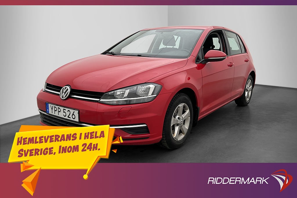 Volkswagen Golf 1.4 TSI MultiFuel M-Värmare Sensorer CarPlay