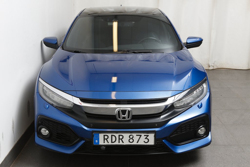 Honda Civic 1,5 i-VTEC Turbo 182hk Prestige Pano Motorv Drag 2017