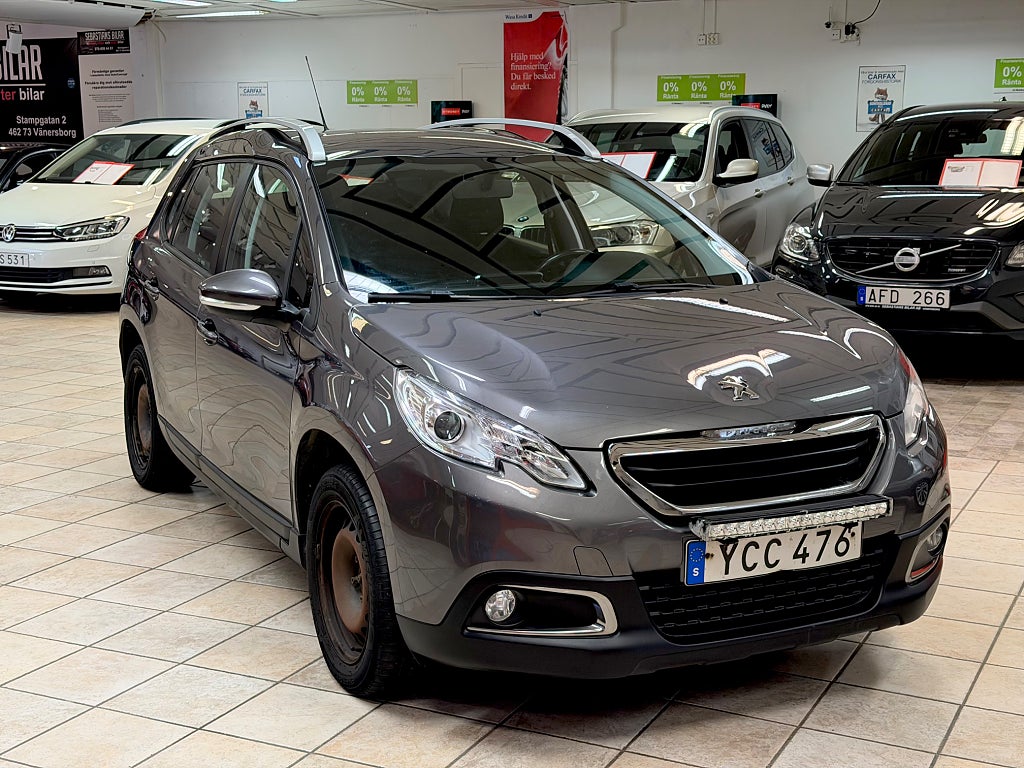 Peugeot 2008 1.2 VTi 82Hk SUV Automat Låg Skatt & Billig i Drift