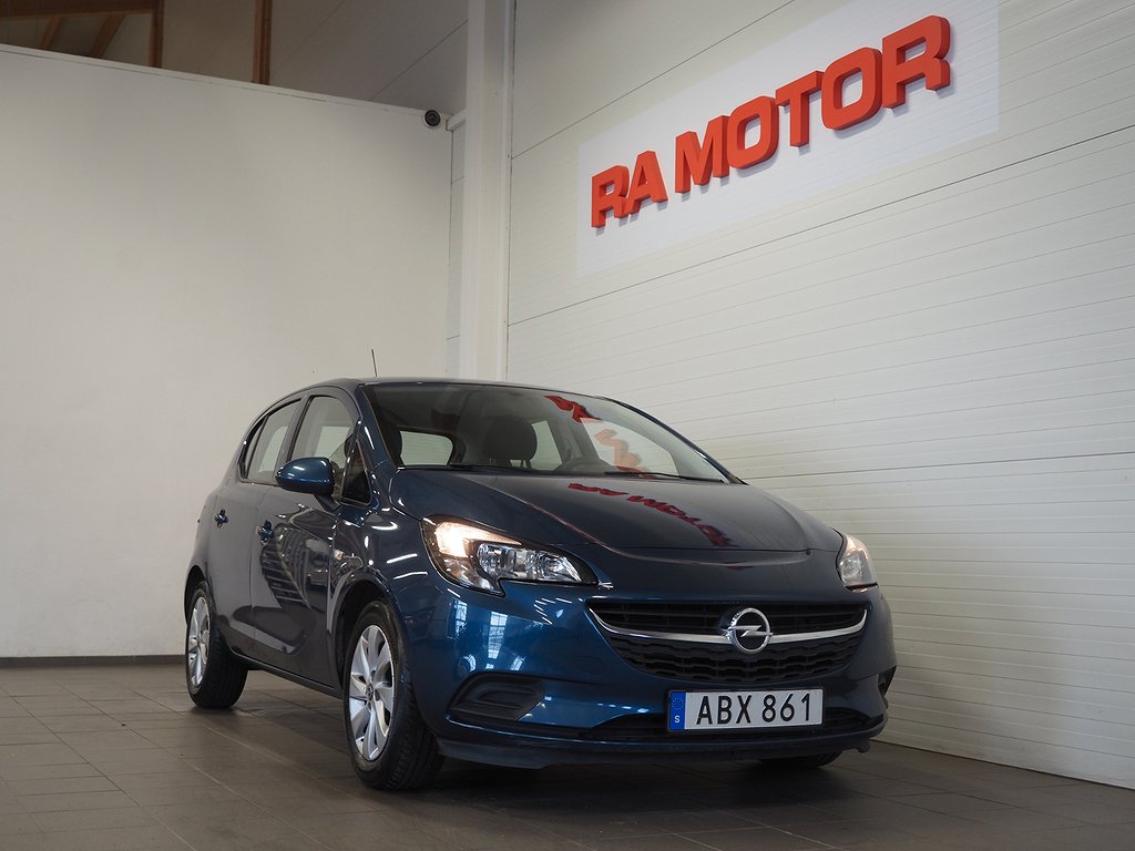 Opel Corsa 5-dörrar 1.4 90hk Enjoy P-Sensorer 2017