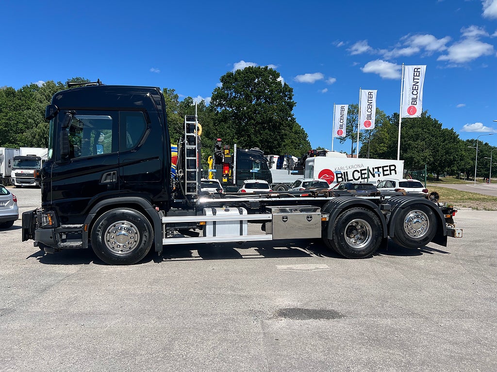 Scania G450 6x2*4 XT Lastväxlare, Fullt Plogutrustad