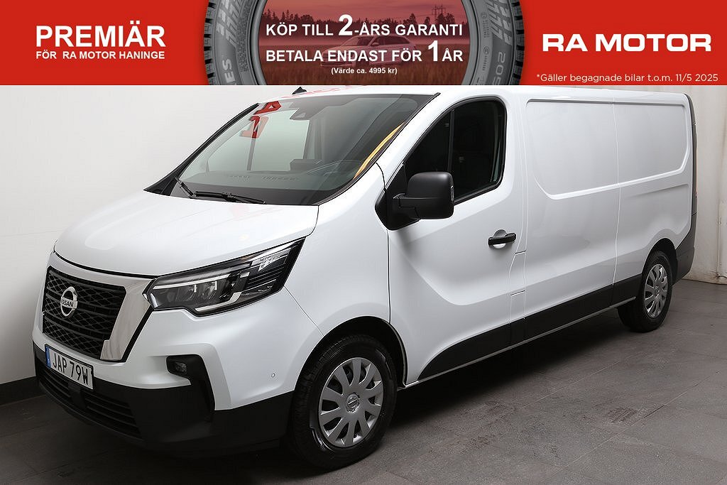 Nissan Primastar Van dCi 150 Aut L2H1 N-Connecta Leasbar 2024