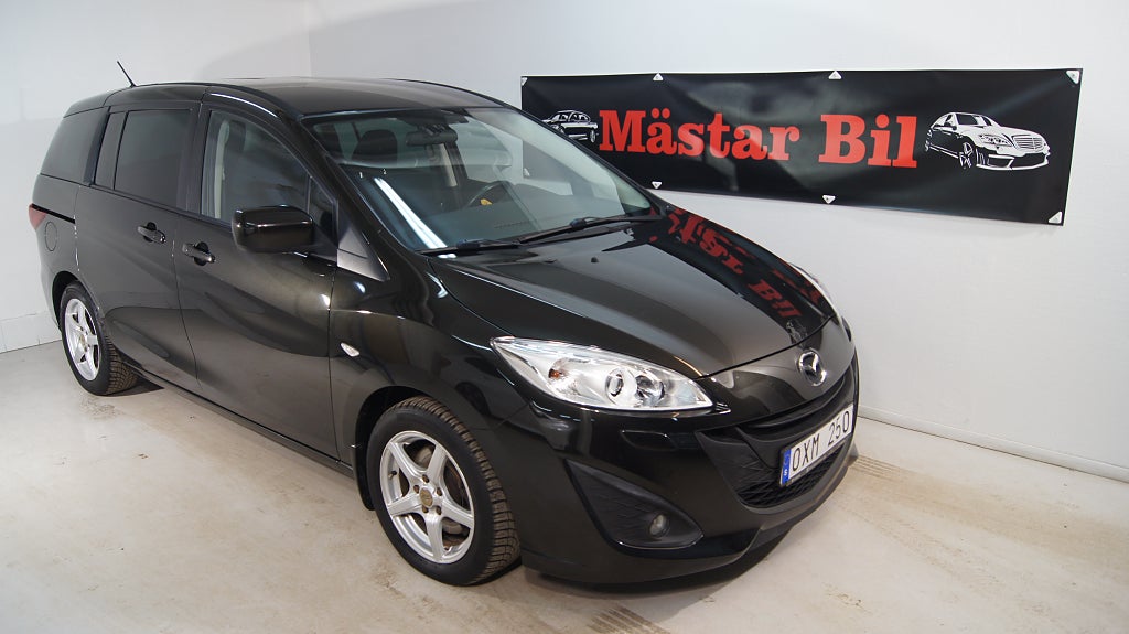 Mazda 5 2.0 MZR 7-sits Vinterhjul Friktion Farthållare