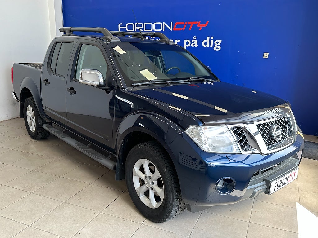Nissan Navara Dubbelhytt 2.5dCi 4x4 Automat Svensksåld 190hk