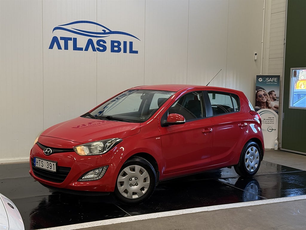 Hyundai i20 5-dörrar 1.2 84hk Premium Ny servad
