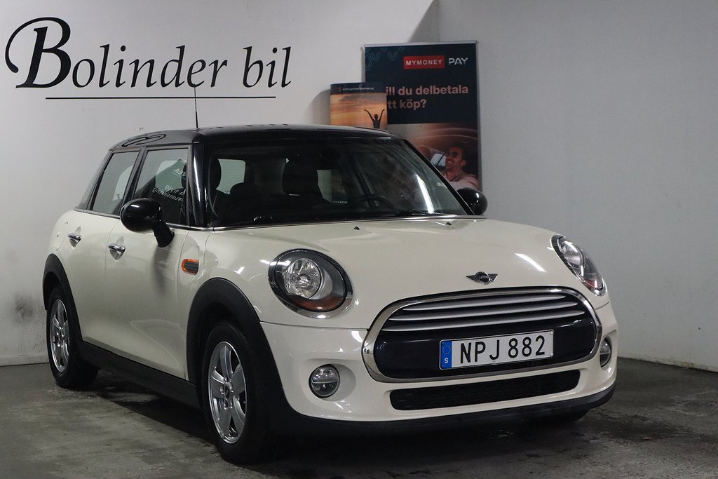 MINI Cooper 5-dörrars Pepper Euro 6 KEYLESS HEMLEVERANS