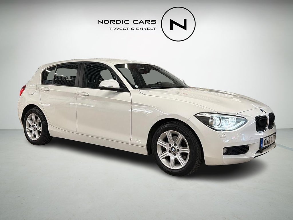 BMW 118I 5-dörrars 170 HK PDC Cruise S/V Hjul Årsskatt 822 kr