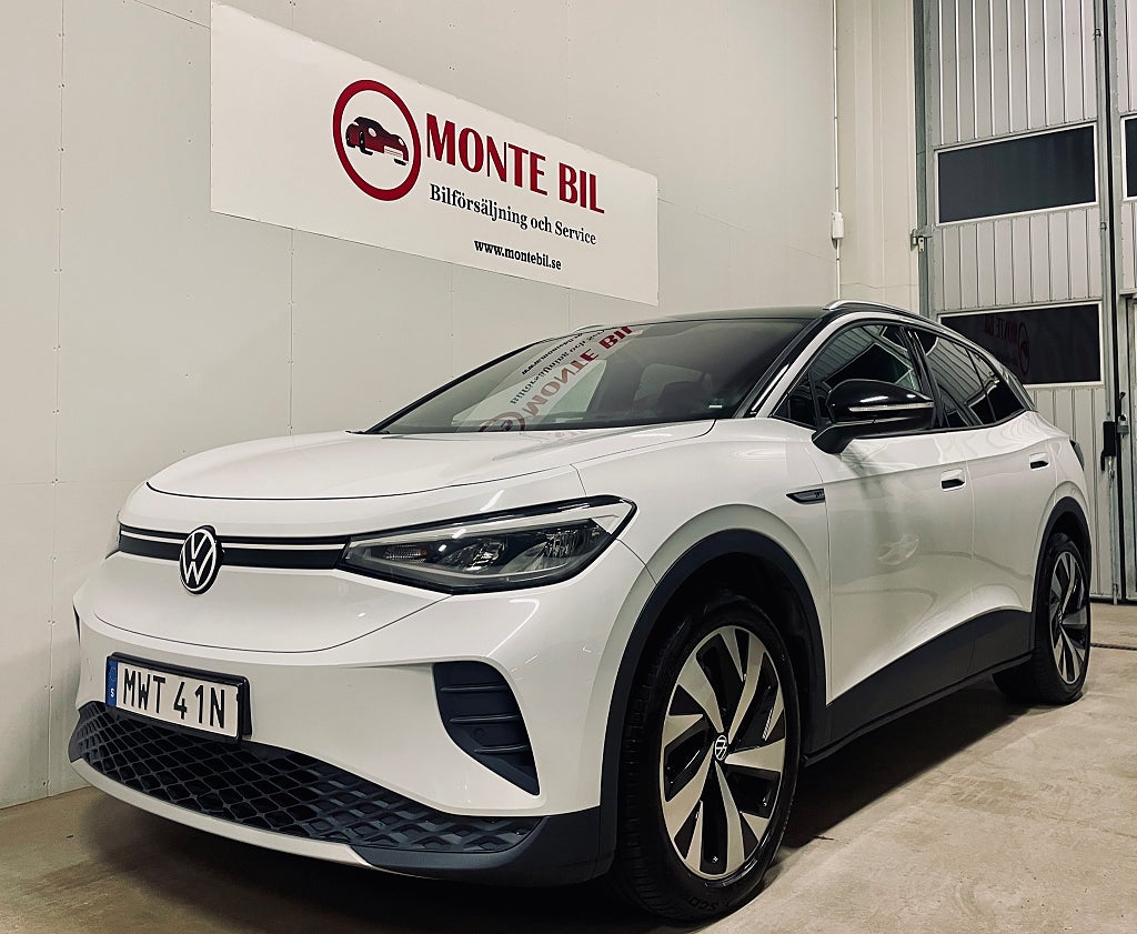 Volkswagen ID.4 ProPerformance 1st Edition 82kwh Backkamera Drag Värmare CarPlay