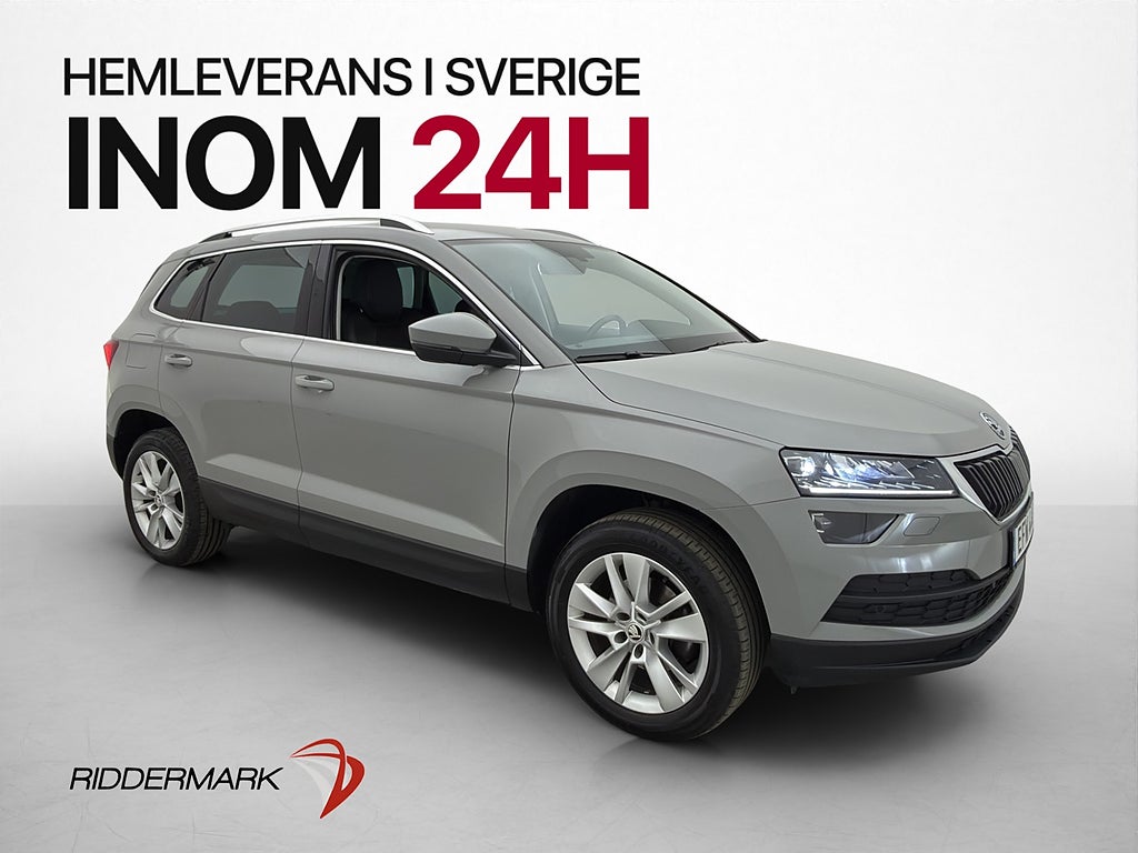 Skoda Karoq 1.0 TSI 115hk Värmare Drag Kamera Canton