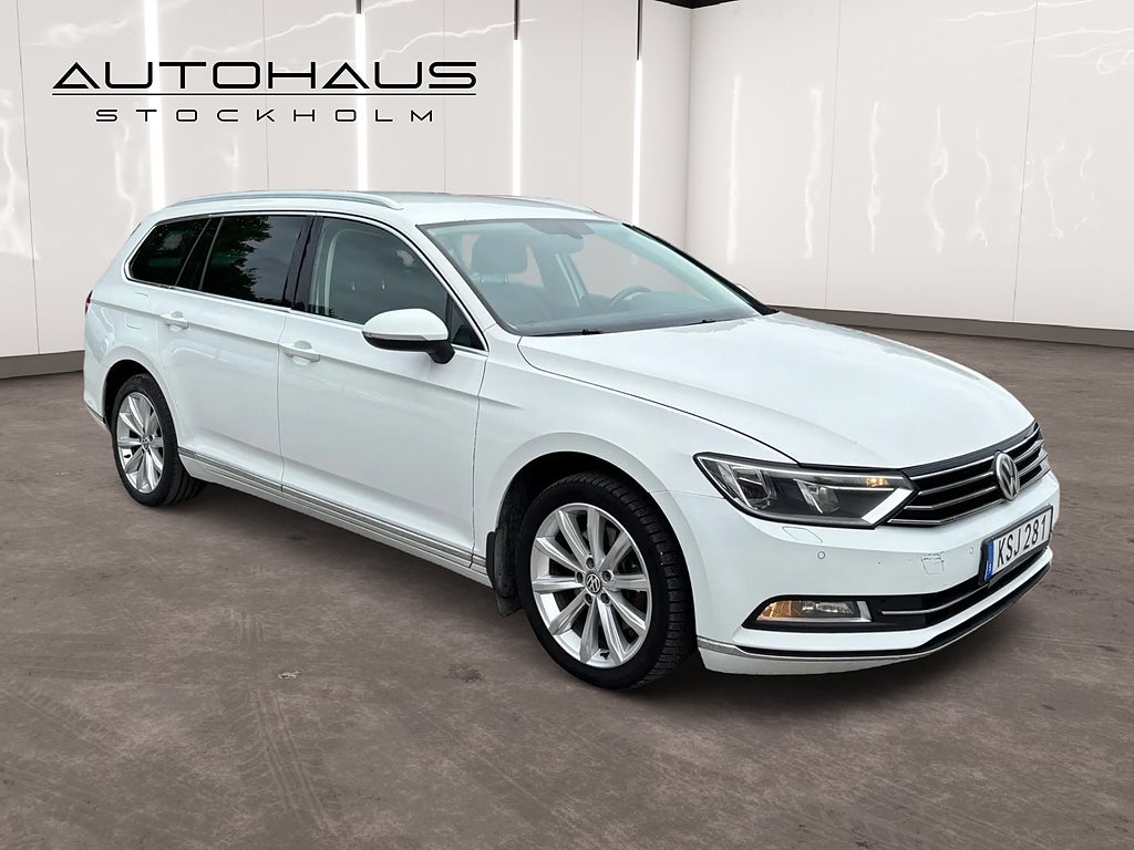 Volkswagen Passat 2.0 TDI 190hk GT Värmare Drag Backkamera Nybytt Kamrem