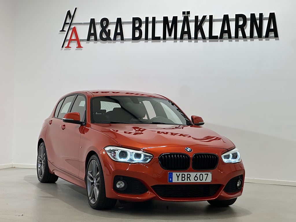 BMW 118I 5-dörrars M Sport P-Sensorer Full Servad Euro 6