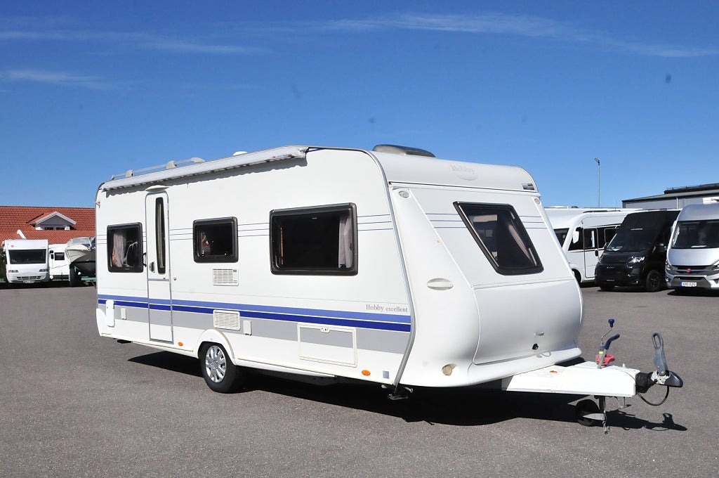 Hobby 540 UL EXCELLENT Långbäddar Förtält 