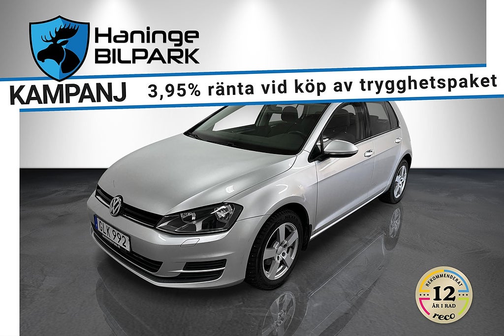 Volkswagen Golf  5-dr 1.2 TSI / Farthållare / Bluetooth 105hk