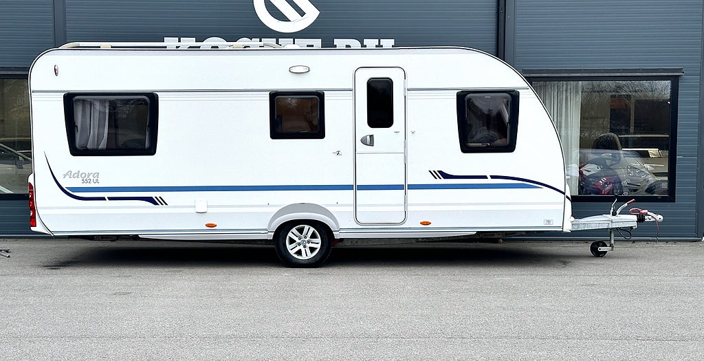 Adria Adora 552 UL, Låg vikt & smidig husvagn, 2,99% Ränta