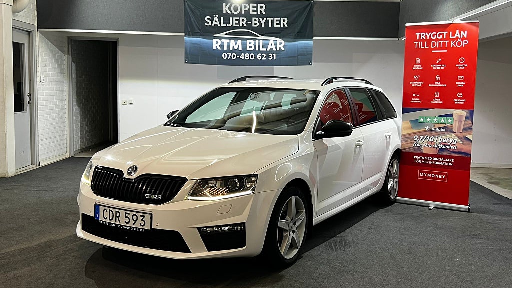 Skoda Octavia Kombi RS 2.0 TDI RS Euro 5 Dragkrok 1392kr/Månaden 