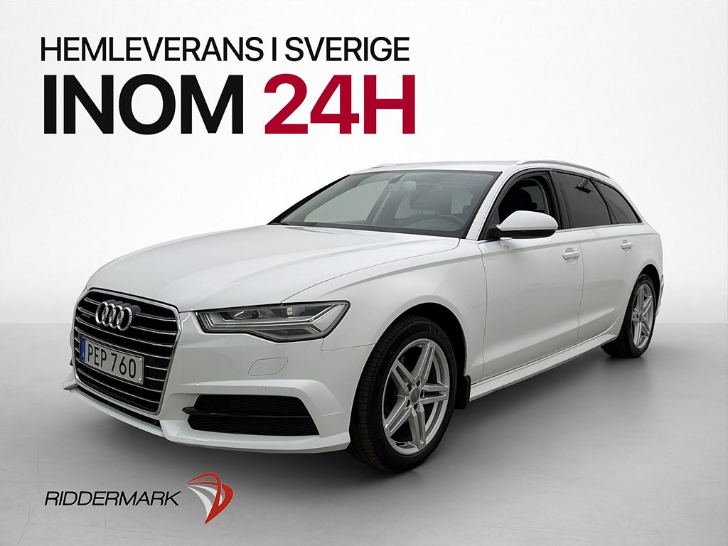 Audi A6 2.0 TDI Q 190hk P-Sensorer Farthållare Drag