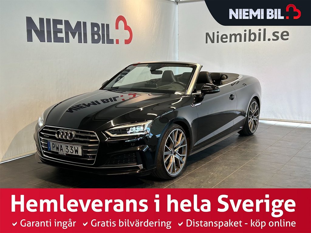 Audi A5 Cabriolet 2.0 TDI Quattro S Tronic Backkamera/Skinn