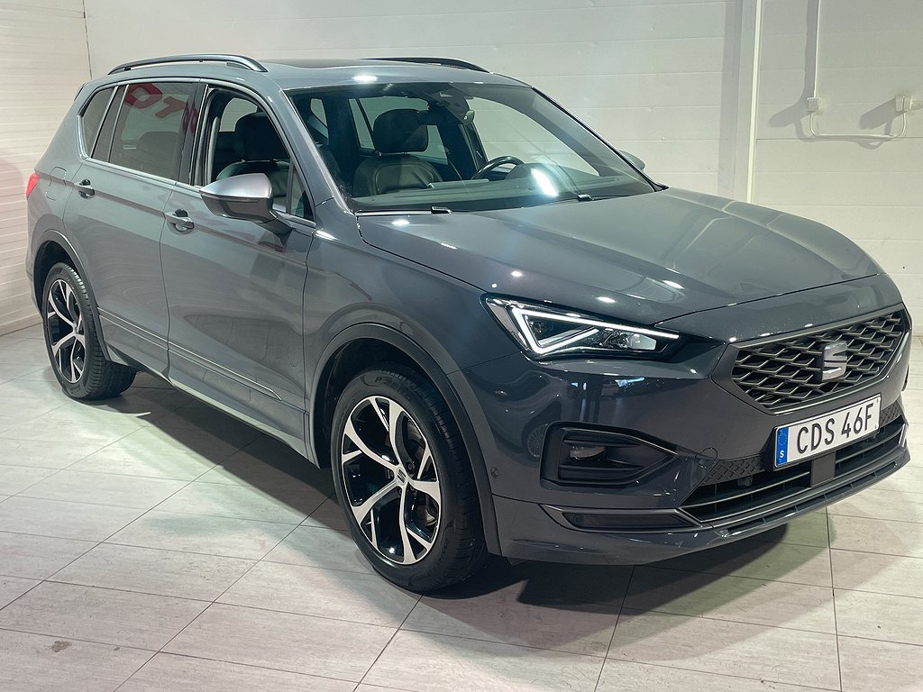 Seat Tarraco FR Plug-In | Drag | Moms | Pano| Läder 2022