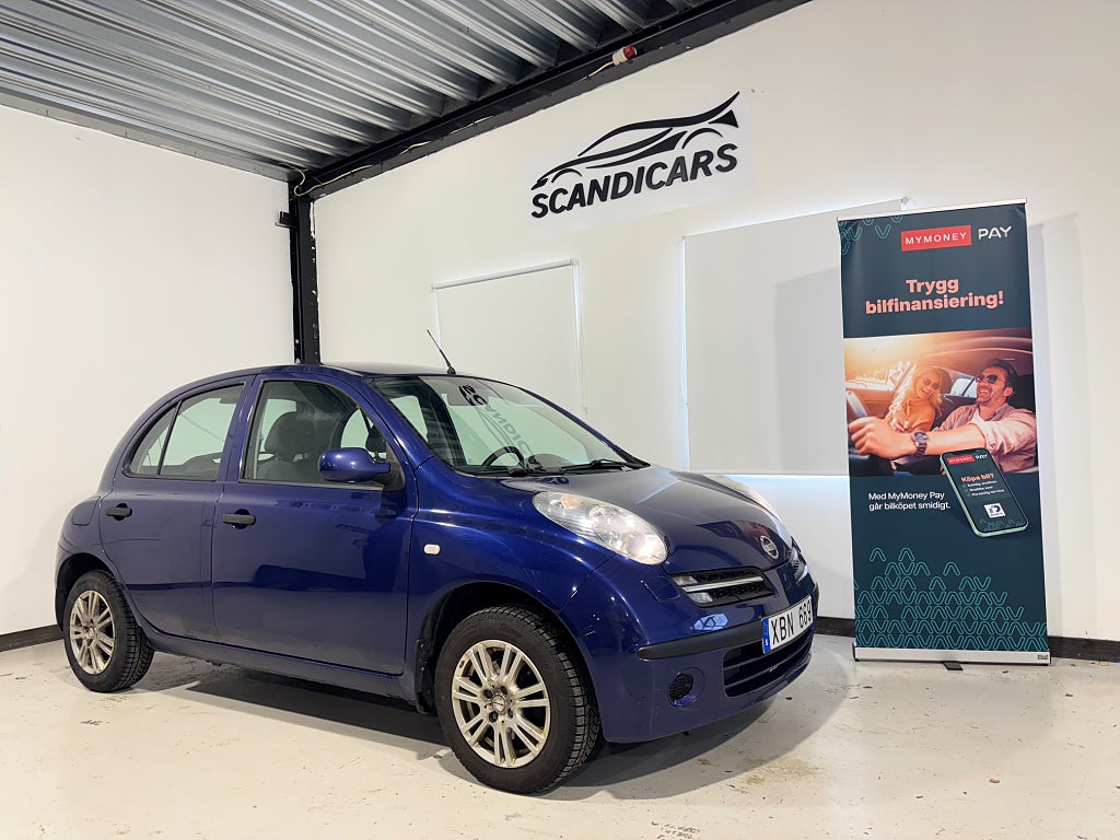 Nissan Micra 5-dörrar 1.2 NYSERVAD 2 ÄGARE S+V DÄCK 