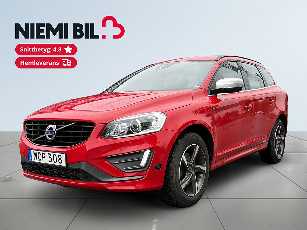Volvo XC60 D4 AWD R-Design Dragkrok/MoK/SoV/Dvärm