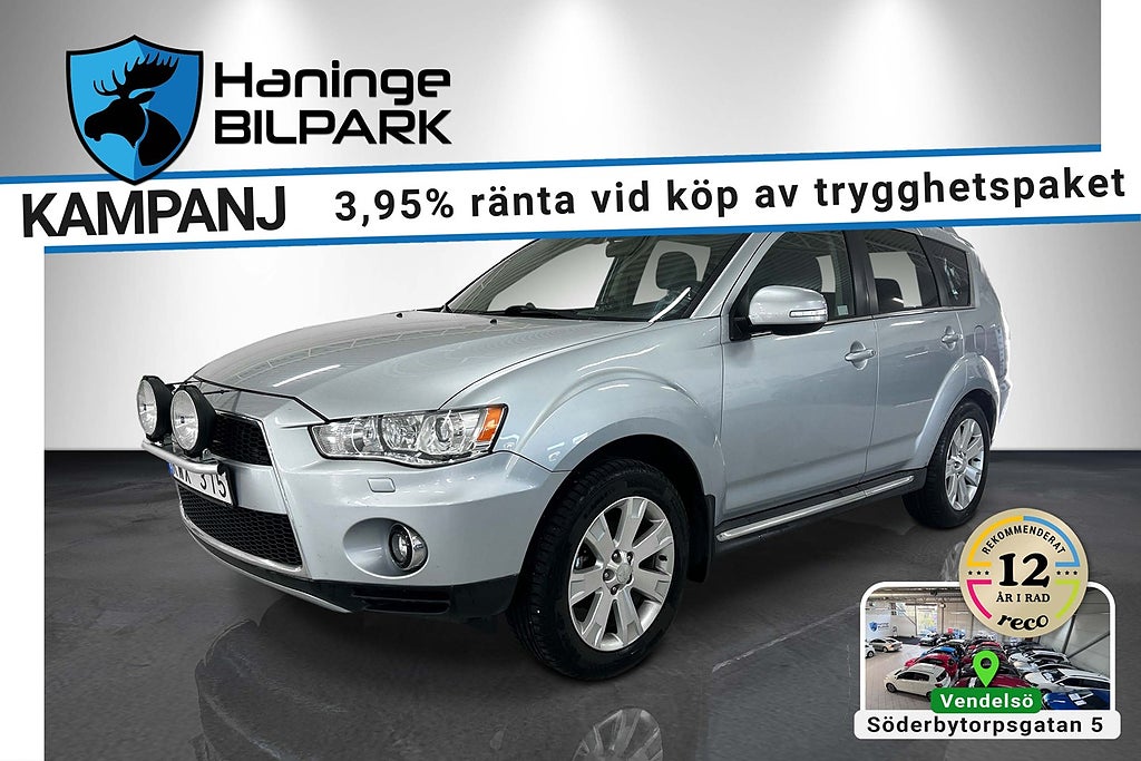 Mitsubishi Outlander 2.4 / 7-sits / Automat / Drag / SUPERDEAL 3,95 % 