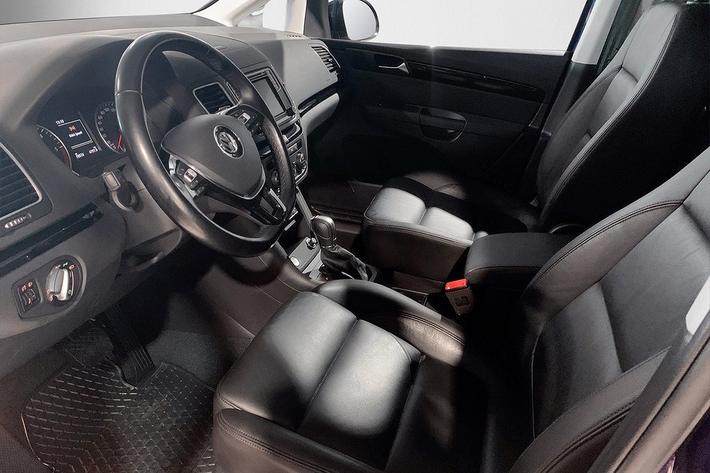 Volkswagen Sharan 2,0 TDI 184hk 4M 7-sits|Drag|D-värm|Skinn 2018