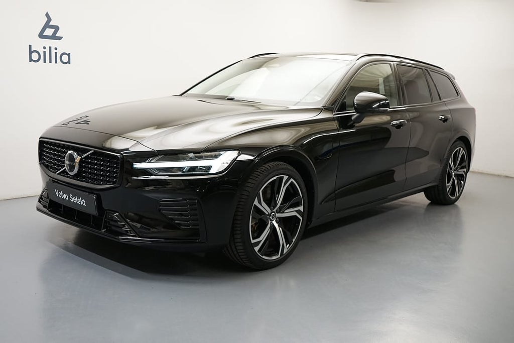 Volvo V60 Recharge T6 Ultimate Dark, Dragkrok, Taklucka,...