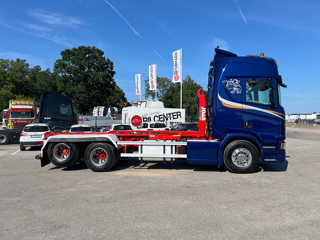 Scania R650 6x2 Lastväxlare, Euro 6