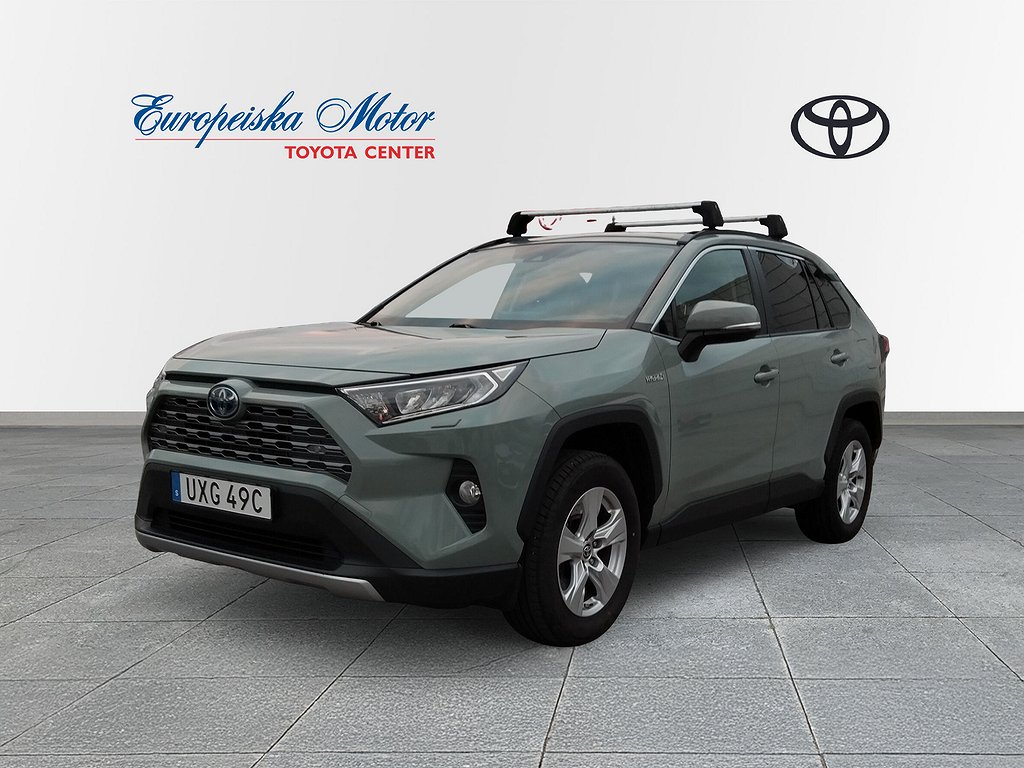 Toyota RAV4 Hybrid 2,5 AWD Active Komfort V-hjul Dragkrok 