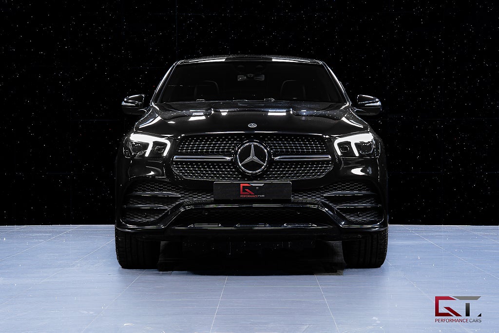 Mercedes-Benz GLE350 de de 4M Coupé AMG Pano ACC Drag Luftfjädring Bur HuD