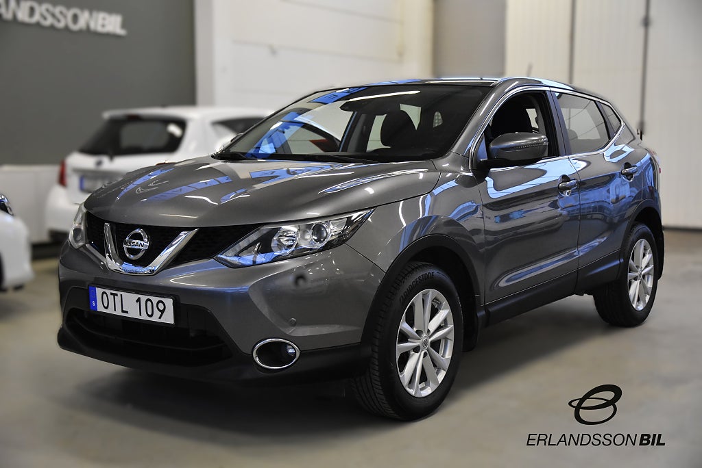 Nissan Qashqai 1.2 DIG-T BACKKAMERA DRAGKROK P-SENSORER 