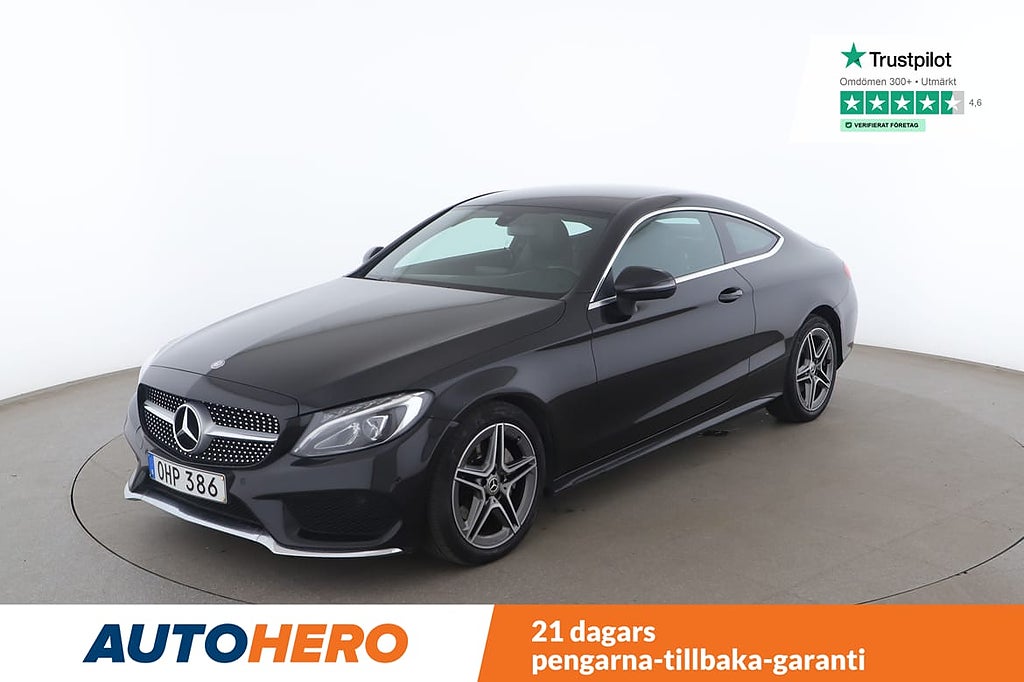 Mercedes-Benz C 200 Coupé AMG Line / Backkamera, GPS, PDC