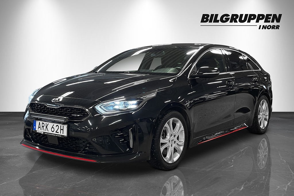 Kia ProCee'd GT 1.6 T-GDI DCT (V-hjul, Drag, Värmare, LED-Ramp)