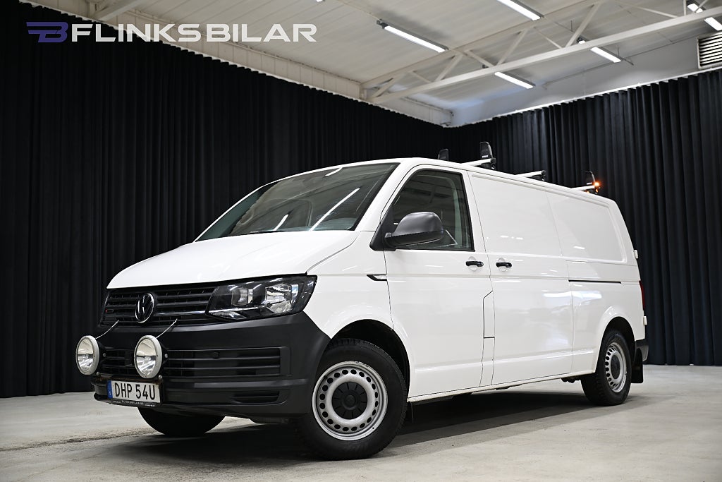 Volkswagen Transporter 4Motion 150HK L2|Dubbeldörr|Inredd|Drag|Värmare|EnÄgare
