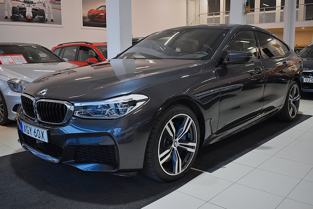 BMW 640 i xDrive GT M Sport Navi Drag Värm B&W Pano 360° Euro 6