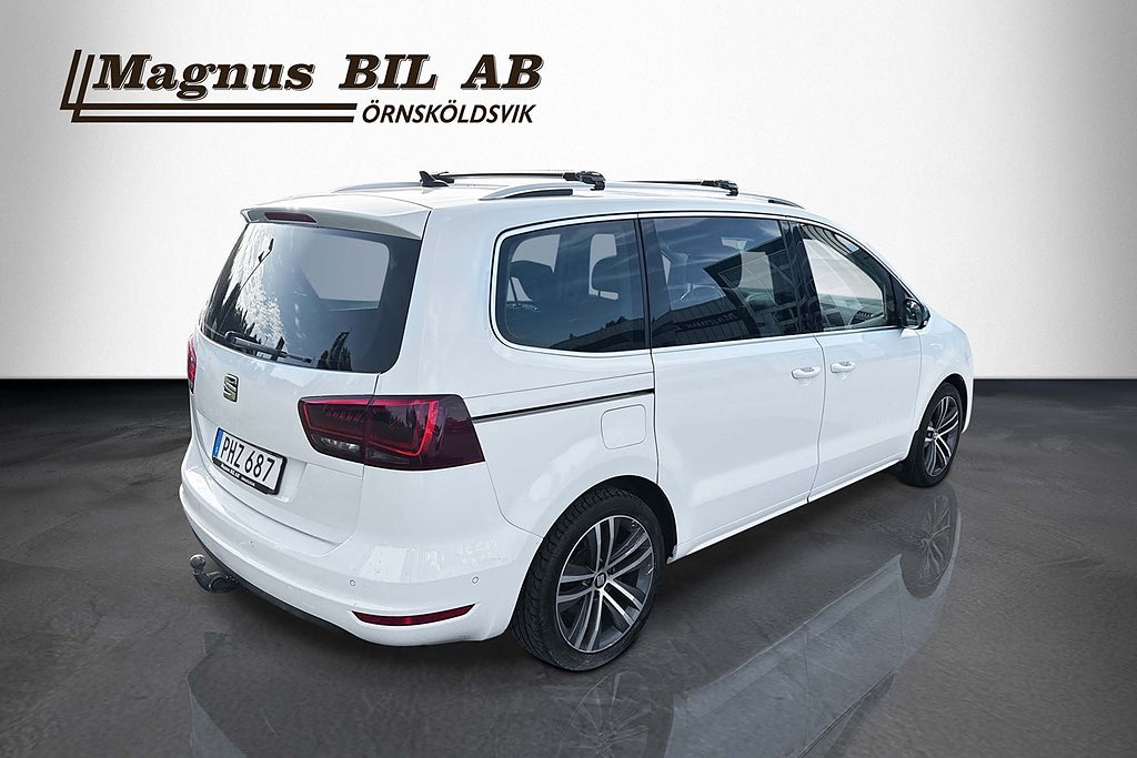Seat Alhambra 2.0 TDI 4Drive FR-Line Drag Kamera 7-sits Värmare miniatyr 3
