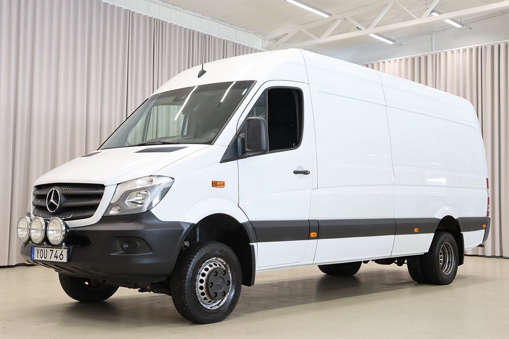 Mercedes-Benz Sprinter 516 4MATIC 163HK Drag Värmare Momsbil