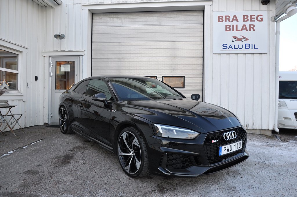 Audi RS5 Coupé 450Hk Quattro Kolfiber B&O Keramiska Head Up 