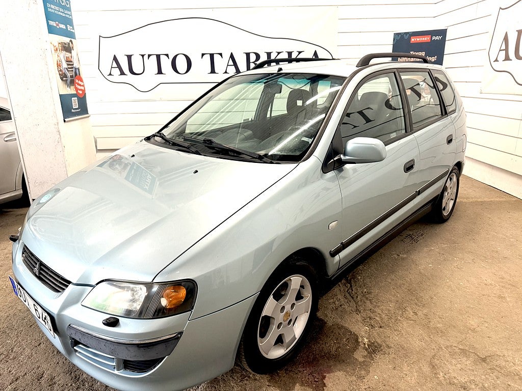 Mitsubishi Space Star 1.8 Automat, Halvkombi, Nybesiktigad