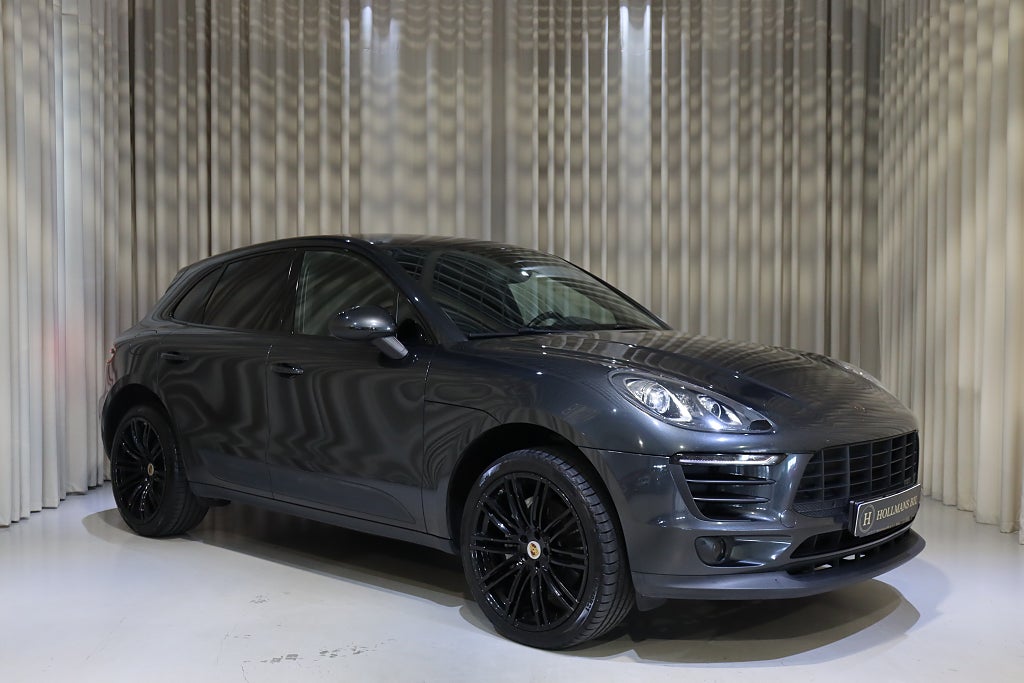 Porsche Macan S Diesel PDK 258HK Navi Drag Värmare V-Hjul